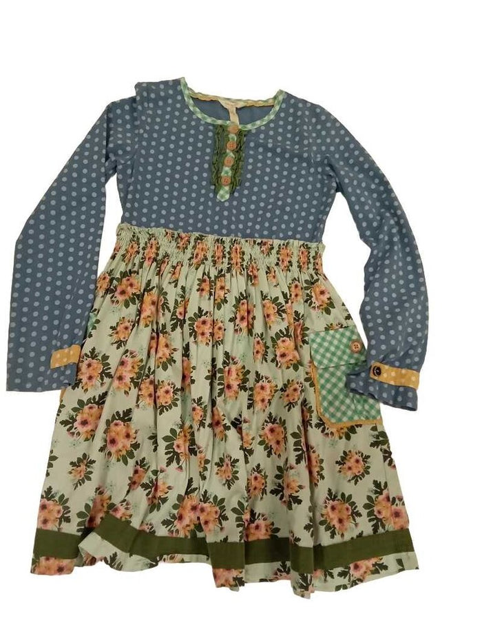 Dots/Flowers Dress