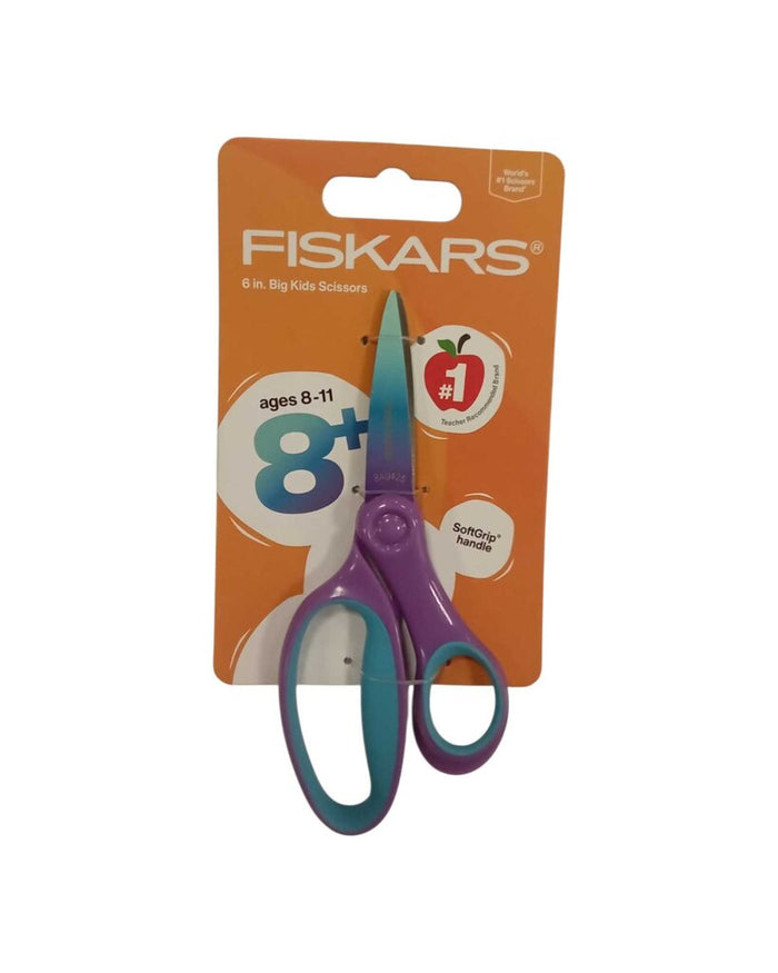 Fiskars 6" Stainless Steel Kid's Scissors