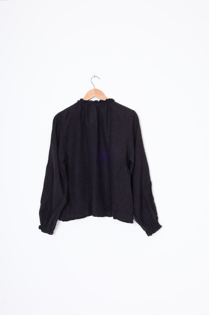 Max Womens Black Top Size 10