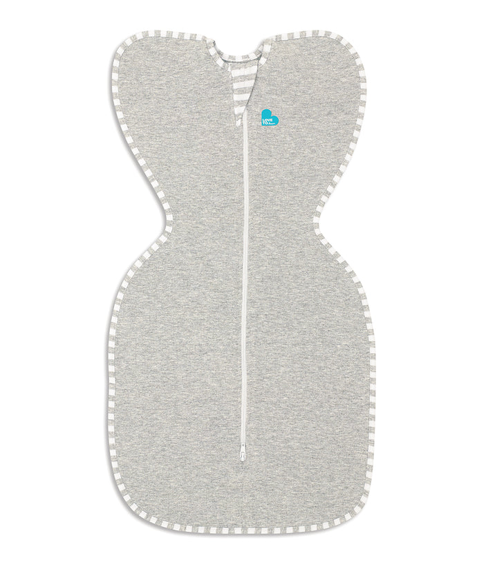 Swaddle Up™ Starter Bundle 1.0 TOG Deep Olive Cloud Bunnies Grey