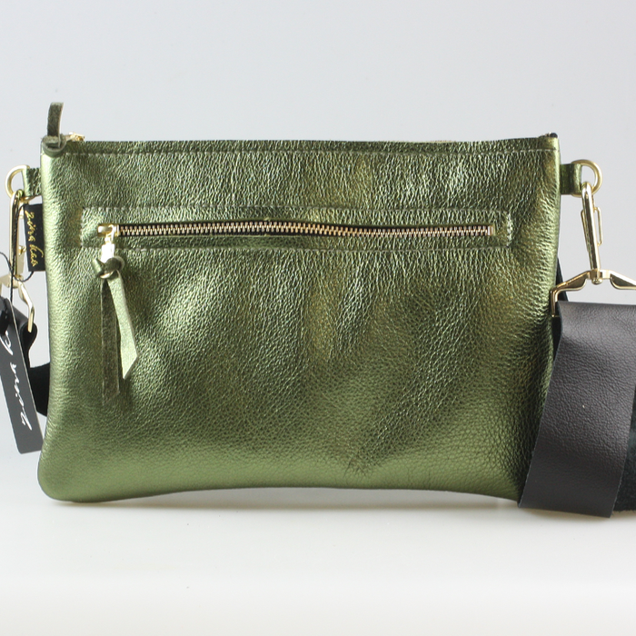 The Metallic Rita Crossbody and Hipbag: Copper