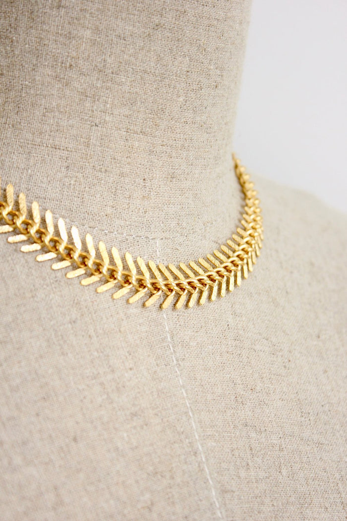 15” Fishbone Chain Necklace
