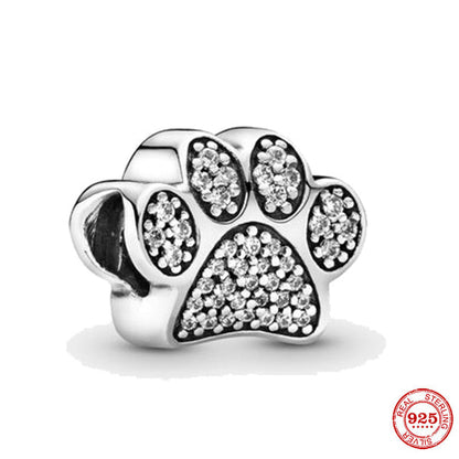 925 Sterling Silver English Bulldog Charms
