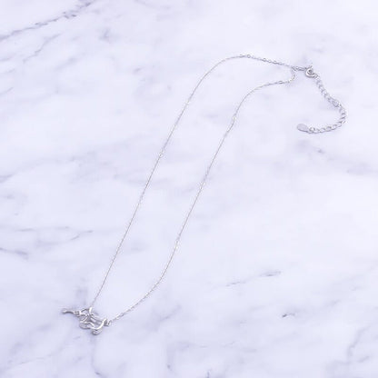 925 Sterling Silver Westie Necklace
