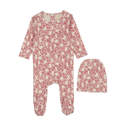 Abstract Vine Footie Set