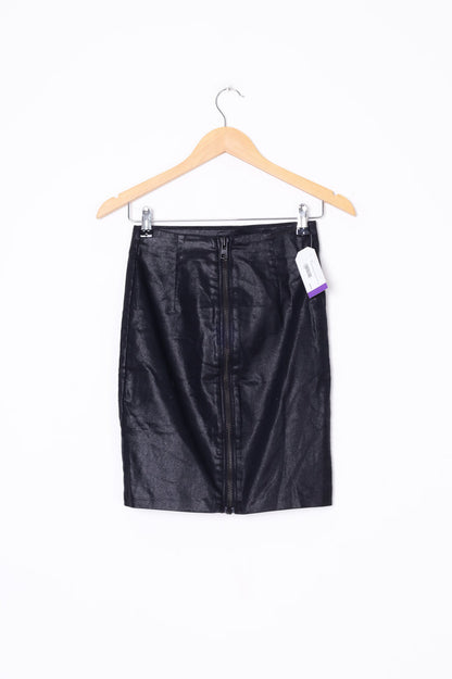 All Saints Womens Black Mini Skirt Size 6