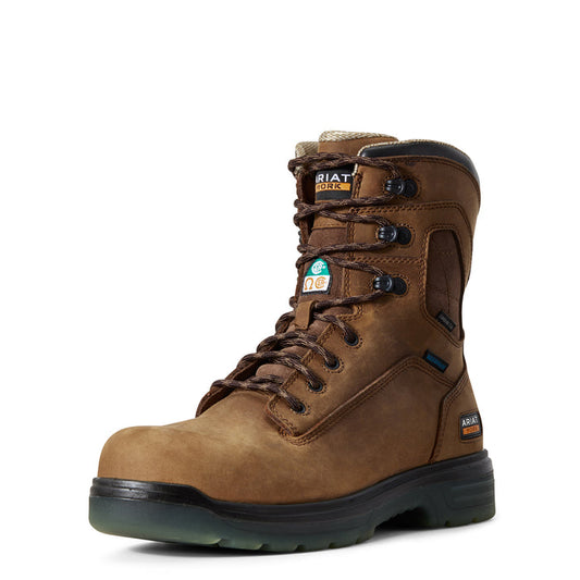 Ariat Men's Turbo 8" CSA Waterproof Carbon Toe Work Boot 10029136