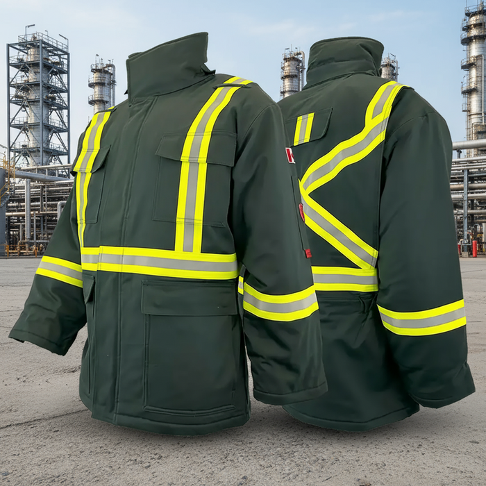 Atlas Guardian® FR/AR Green Insulated Parka 2191GN
