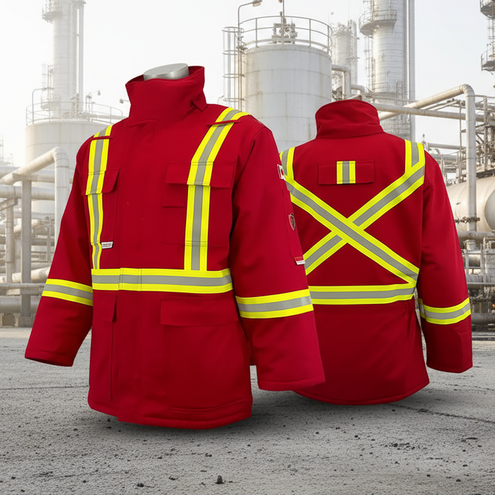 Atlas GuardianÂ® FR/AR Red Insulated Parka 2191RD