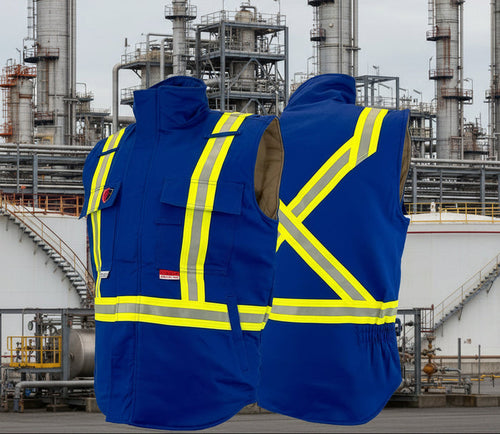 Atlas GuardianÂ® FR/AR Royal Insulated Vest 2194RB