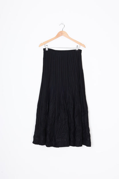 Bai Amour Womens Black Maxi Skirt Size XS