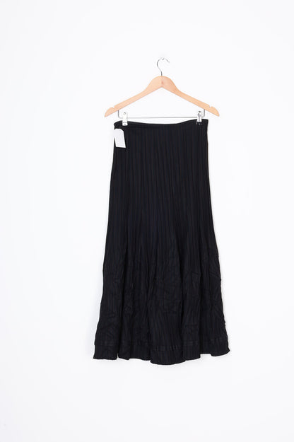 Bai Amour Womens Black Maxi Skirt Size XS