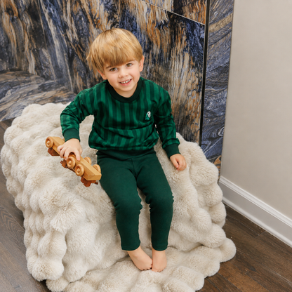 Beaded Stripe Sweatset