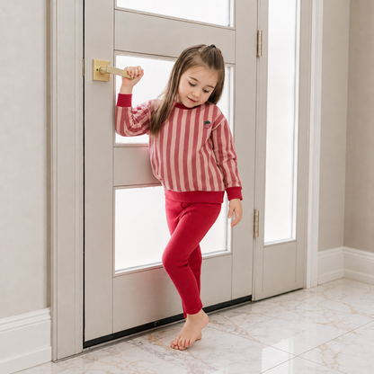 Beaded Stripe Sweatset