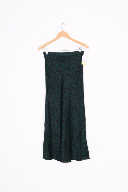Bec & Bridge Womens Green Maxi Skirt Size 10