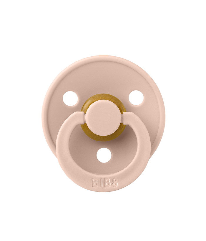 BIBS® Dummies 2 Pack Round Blush