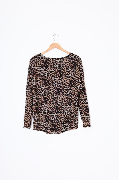 Bittermoon Womens Brown Top Size 12