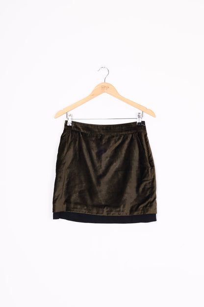 Black Label Paul Smith Womens Green Mini Skirt Size 40