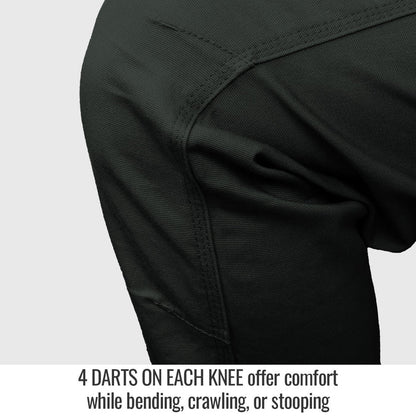 Black Stallion 10 oz. Charcoal Gray AR/FR Stretch Canvas Utility Pant PF5530-CG