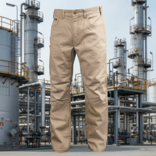 Black Stallion 10 oz. Khaki AR/FR Stretch Canvas Utility Pant PF55-KH