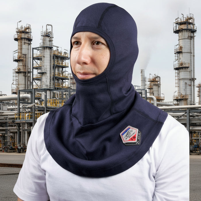 Black Stallion AR/FR Navy Balaclava AH1520