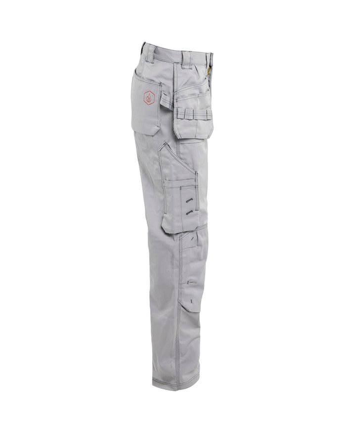 Blaklader Lt Grey FR Pants With Utility Pockets 163615509100
