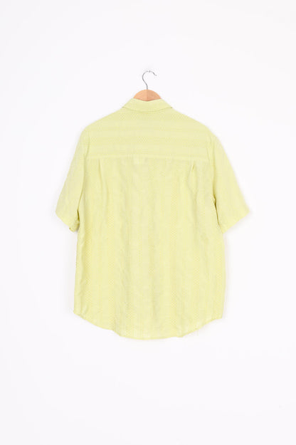 Blanca Womens Green Top Size S