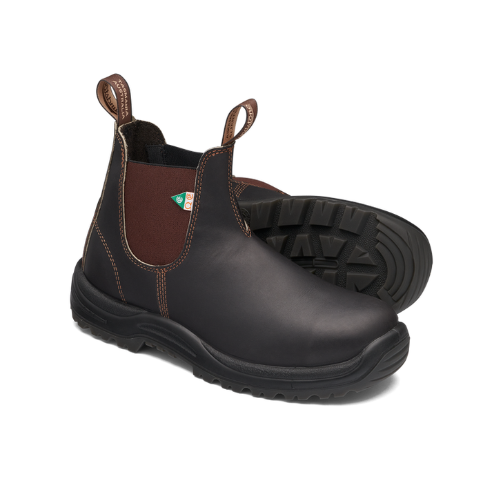 Blundstone 162 Unisex CSA Stout Brown Chelsea Work Boot
