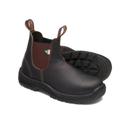 Blundstone 162 Unisex CSA Stout Brown Chelsea Work Boot