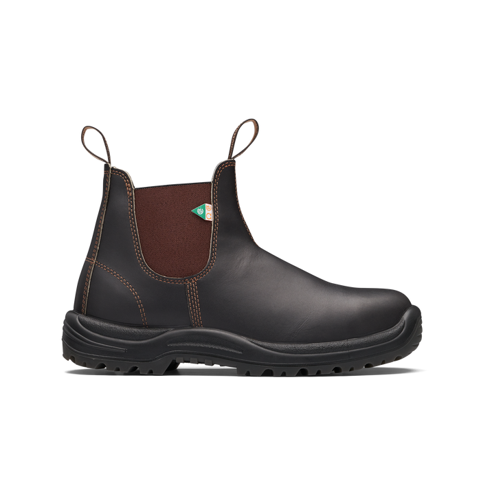 Blundstone 162 Unisex CSA Stout Brown Chelsea Work Boot