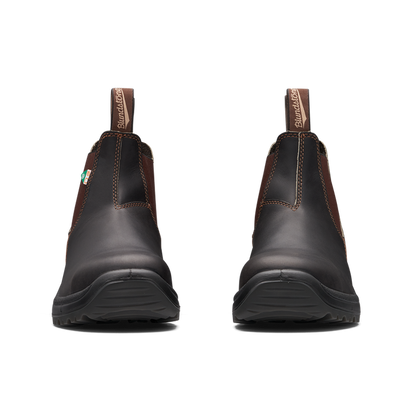 Blundstone 162 Unisex CSA Stout Brown Chelsea Work Boot