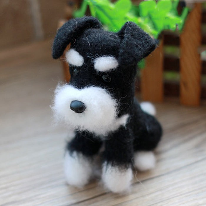Bobby Schnauzer Felting Set