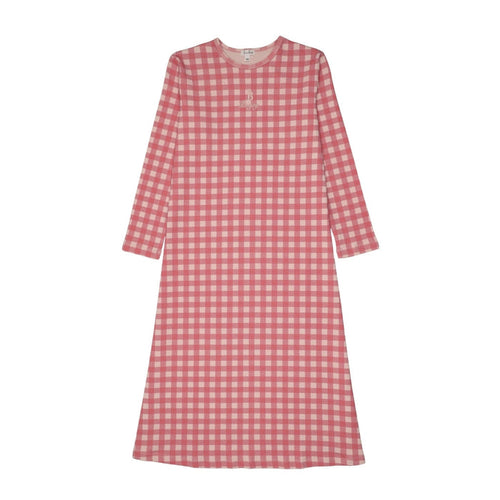 Bonjoy Windowpane Long Nightgown