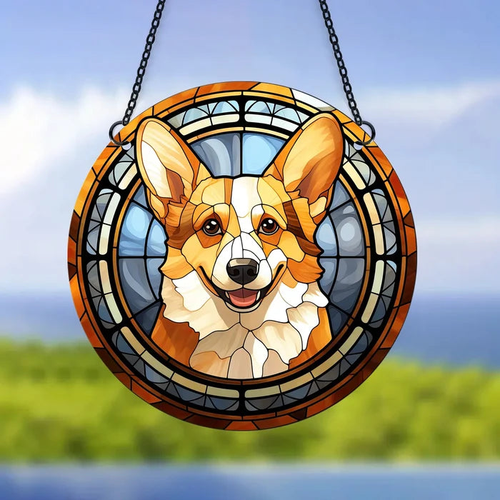 pembroke welsh corgi / 15cmx15cm/6"x6"