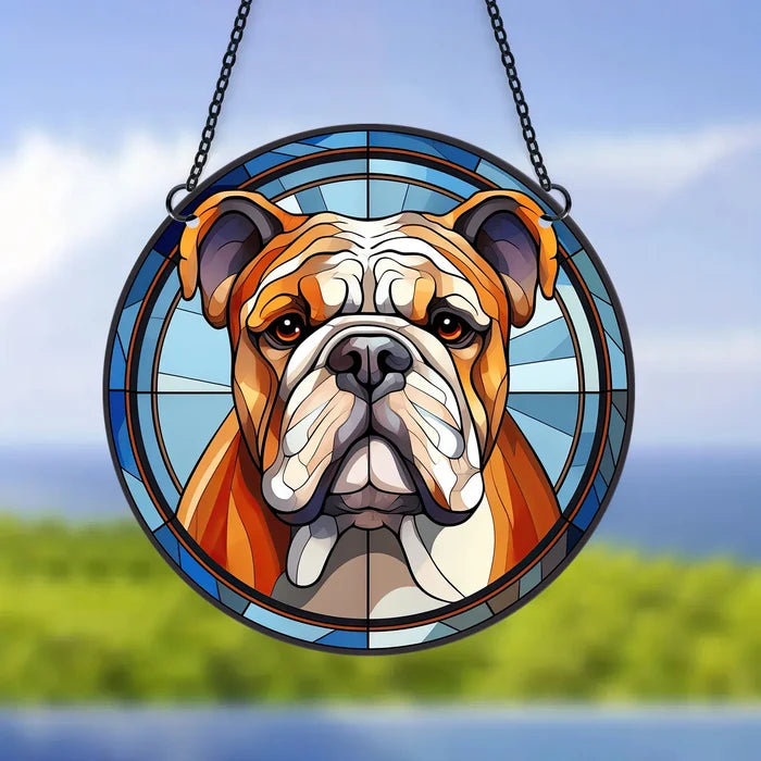 bulldog / 15cmx15cm/6"x6"