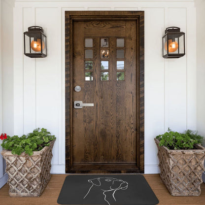 Boxer Dog Floor Mat