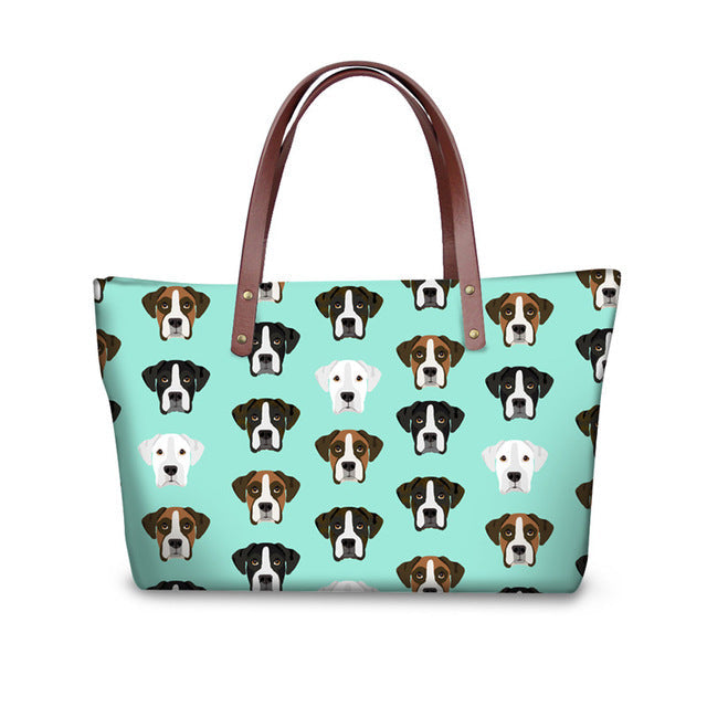 Boxer Dog Shopper Bag