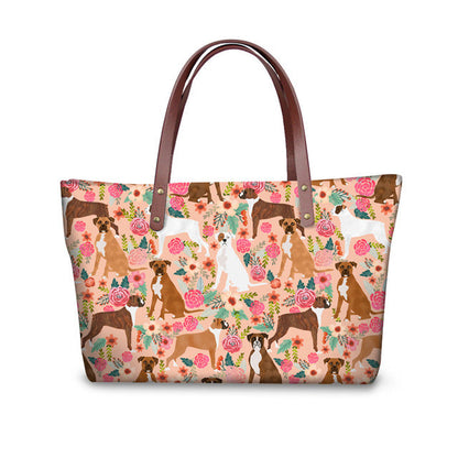 Boxer Dog Shopper Bag
