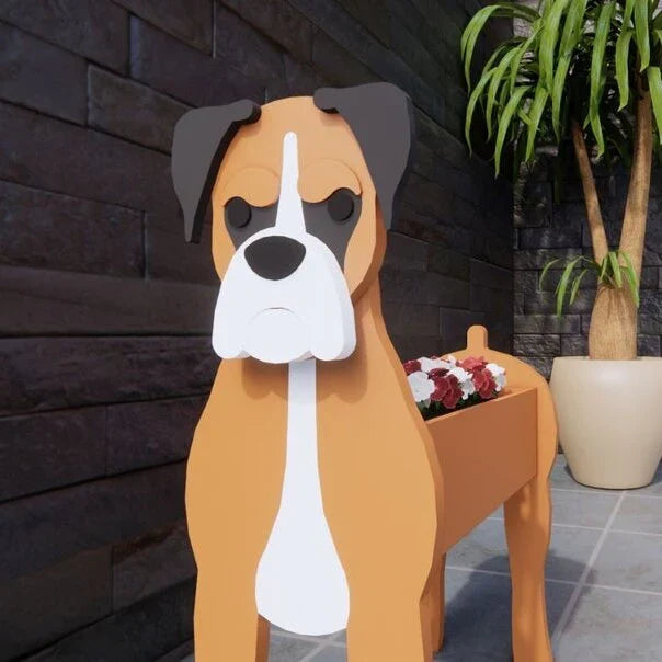 Boxer Flower Planter