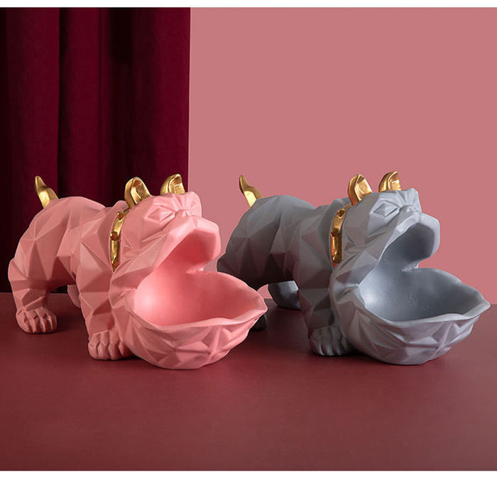 Bulldog Candy Holder