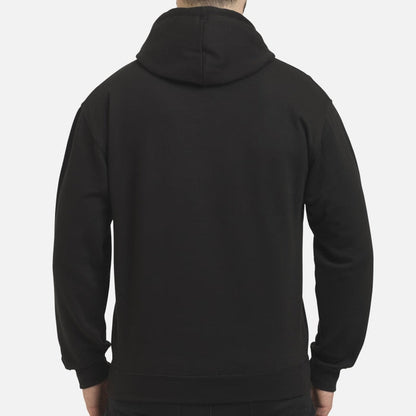 Bulldog Through The Snow - Unisex Hoodie
