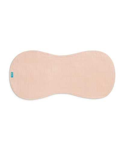 Burp Cloth 2 Pack Muslin Blush Rocket