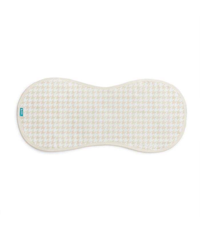 Burp Cloth 2 Pack Muslin White Cloud Bunnies