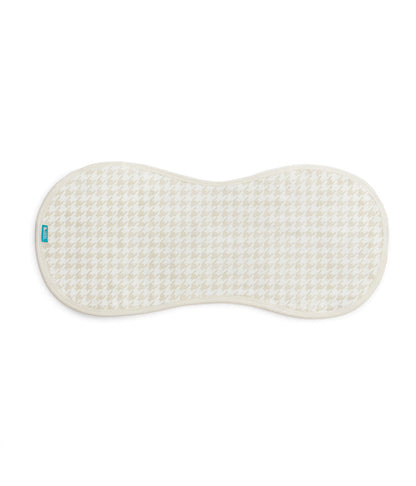 Burp Cloth 2 Pack Muslin White Cloud Bunnies