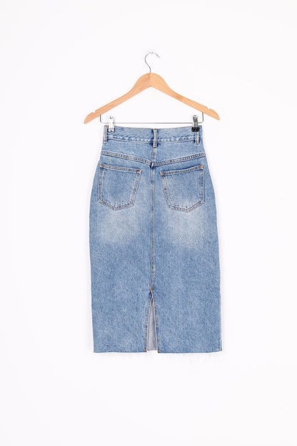 Camilla and Marc Womens Blue Skirt Size 6