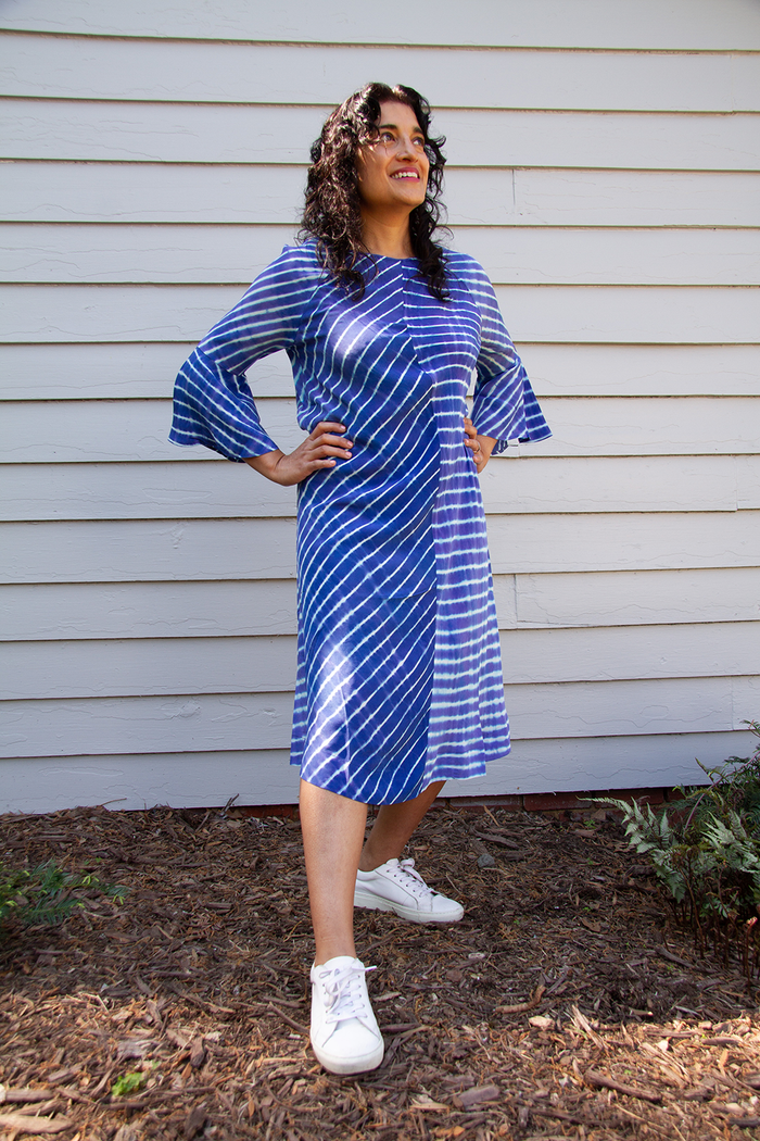 Cascade Dress, Lapis Leheryia