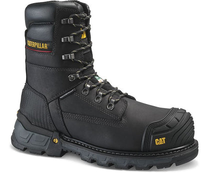 CAT® Men's Black 8" Excavator XL CSA Composite Toe Work Boot P722756