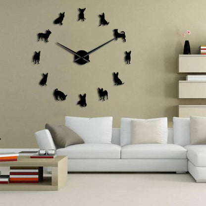 Chihuahua DIY Wall Clock