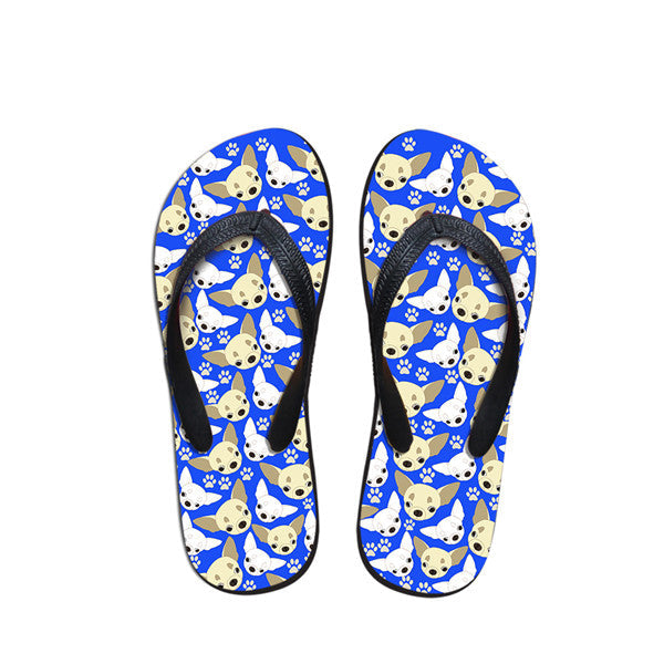 Chihuahua Flip Flops