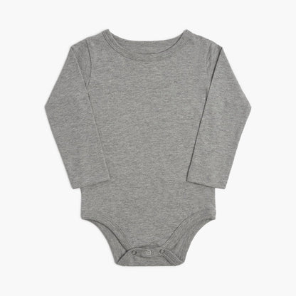 Heather Grey / 0-3 months